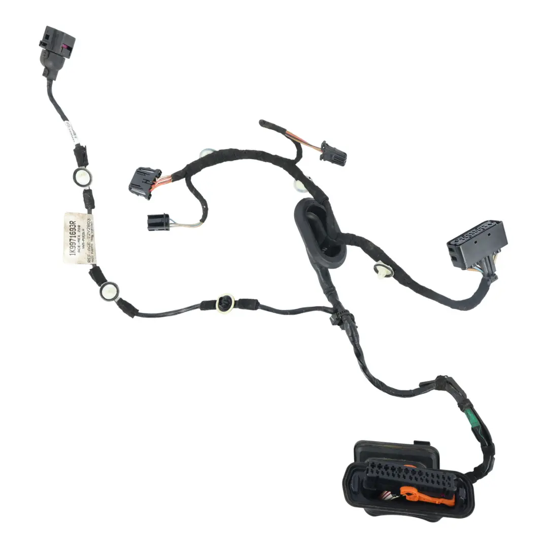 Volkswagen Golf Mk5 Jetta Mk6 Kabelbaum Hintere Tür Links - SKU 1K9971693R - Teilenummer 1K9971693R