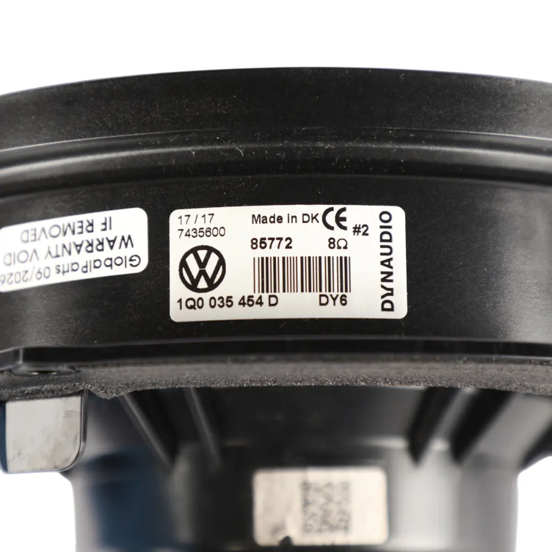 Volkswagen Touareg 7P Rear Door Loudspeaker Speaker Left Right N/O/S - SKU 1Q0035454D - Part number 1Q0035454D