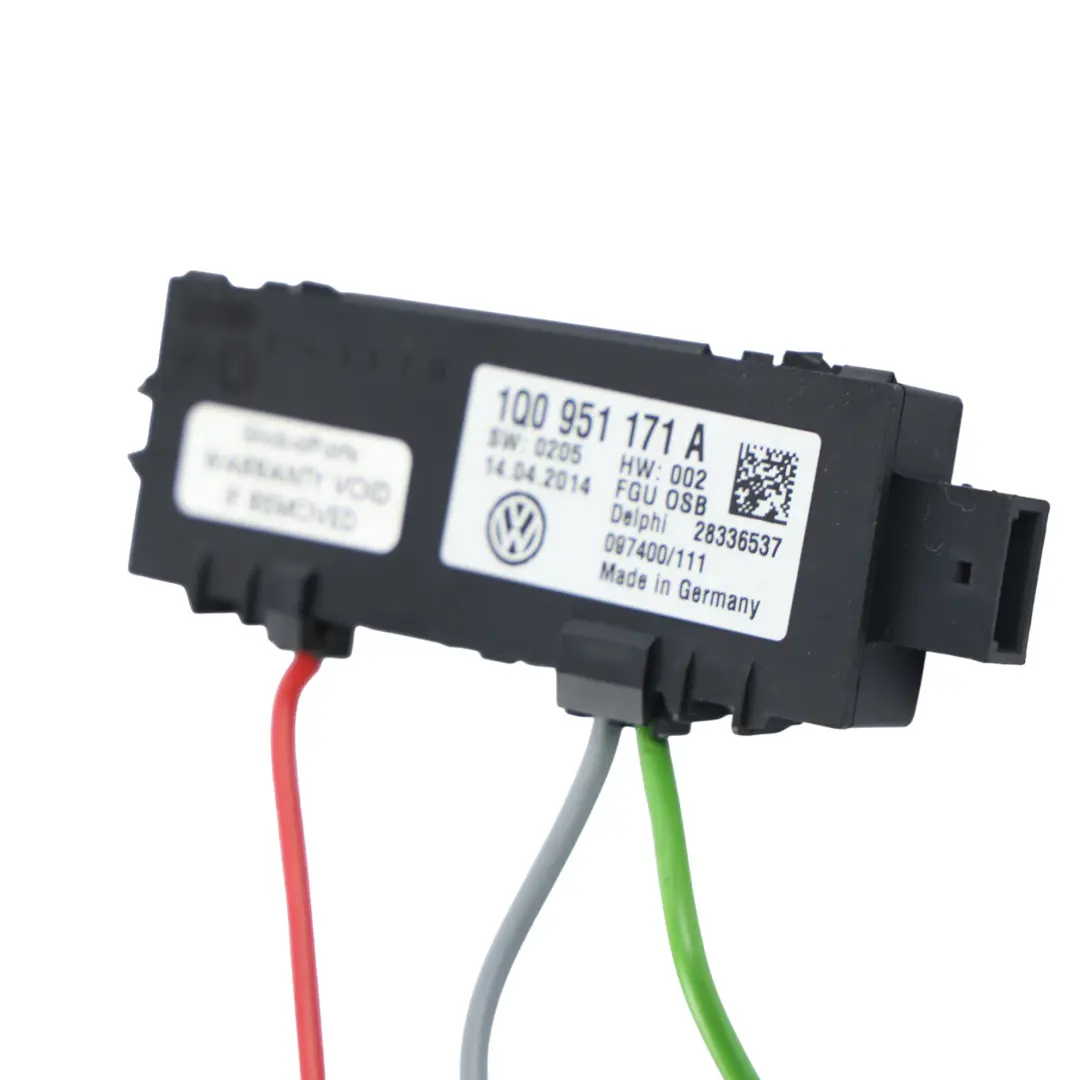 Volkswagen New Beetle Ultrasonic Alarm Sensor Module Unit - SKU 1Q0951171A - Part number 1Q0951171A