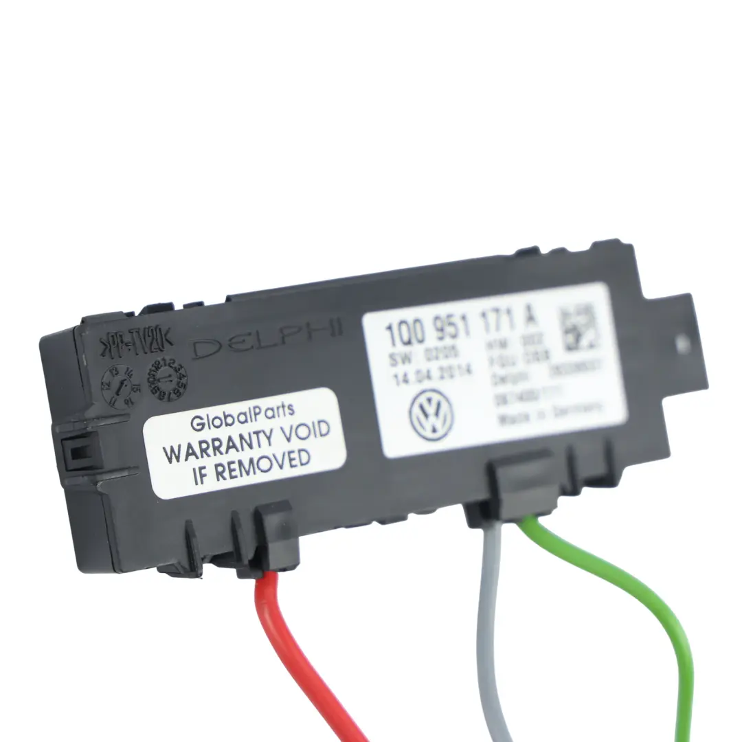 Ultrasonic Alarm Sensor Module Unit to Volkswagen New Beetle with Part number 1Q0951171A Volkswagen New Beetle Ultrasonic Alarm Sensor Module Unit - SKU 1Q0951171A - Part number 1Q0951171A