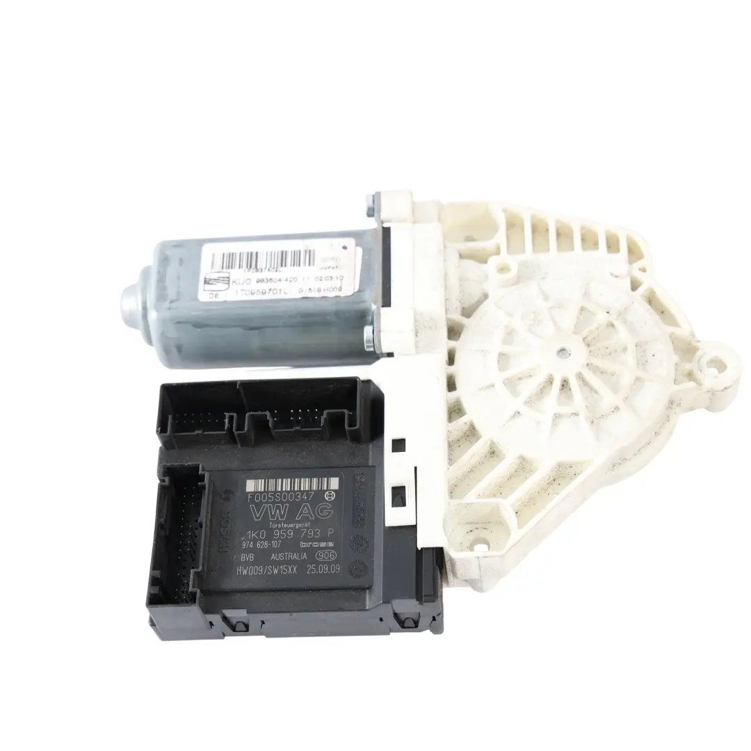 1P Front Door Window Motor Regulator Driver Side to Seat Leon Cupra with Part number 1T0959701L Seat Leon Cupra 1P Front Door Window Motor Regulator Driver Side - SKU RHD-1T0959701L - Part number 1T0959701L