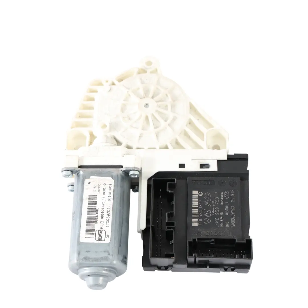 Seat Leon Cupra 1P Front Door Window Motor Regulator Driver Side - SKU RHD-1T0959701L - Part number 1T0959701L