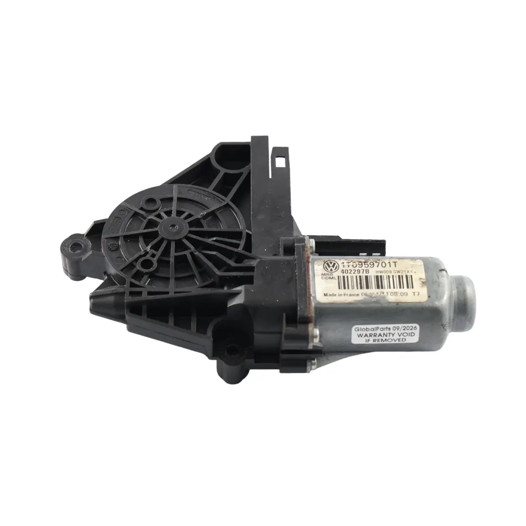 Mk2 VW Touran Window Lifter Motor Front Right Door O/S to Skoda Octavia with Part number 1T0959701T Skoda Octavia Mk2 VW Touran Window Lifter Motor Front Right Door O/S - SKU 1T0959701T-1 - Part number 1T0959701T