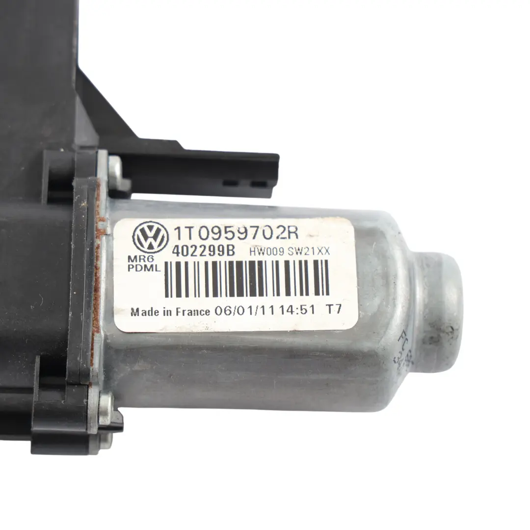 Mk2 VW Touran 1T Front Door Window Motor Left N/S to Skoda Octavia with Part number 1T0959702R Skoda Octavia Mk2 VW Touran 1T Front Door Window Motor Left N/S - SKU 1T0959702R-1 - Part number 1T0959702R