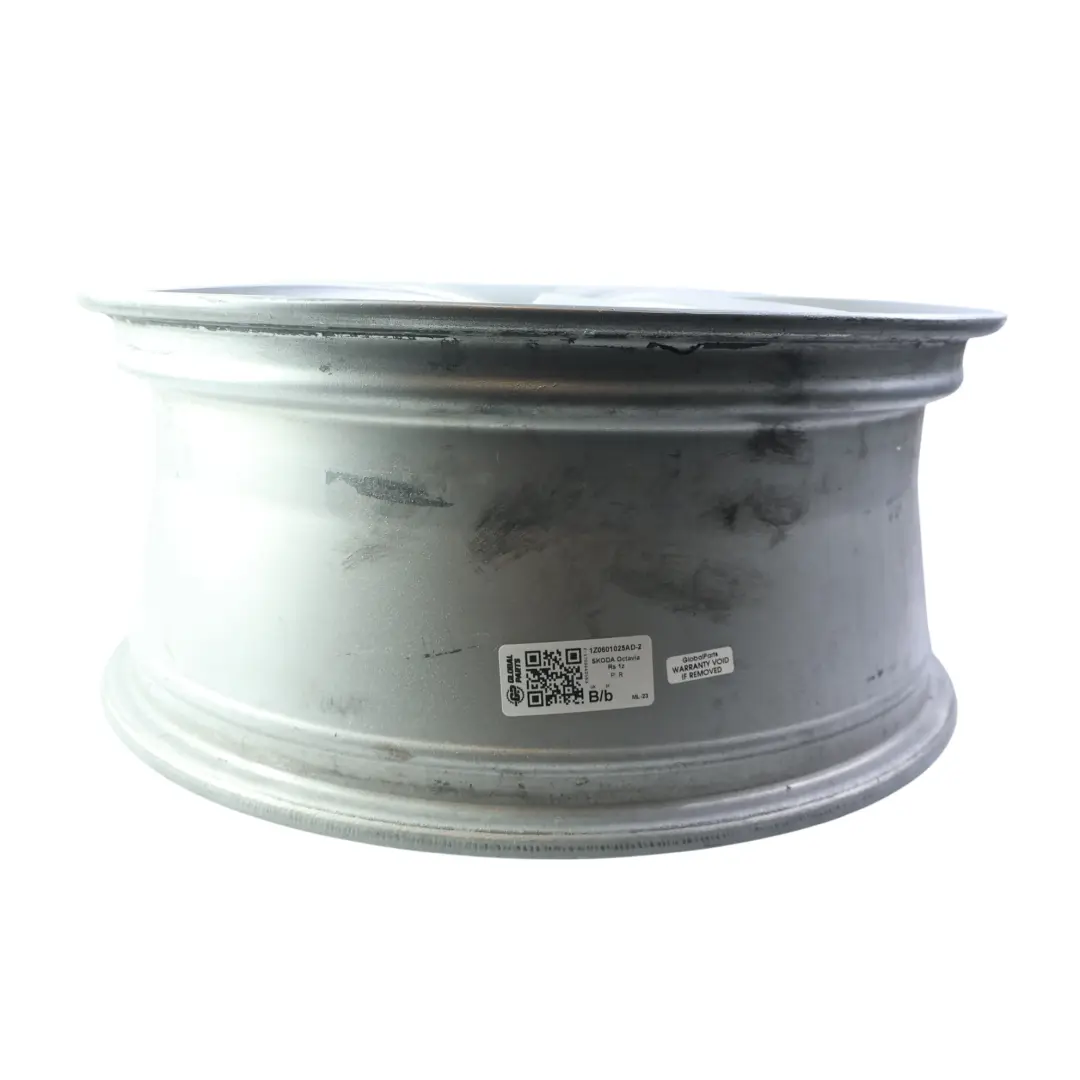Mk2 Silver Wheel Alloy Rim 18" 7.5J ET:51 to Skoda Octavia RS with Part number 1Z0601025AD Skoda Octavia RS Mk2 Silver Wheel Alloy Rim 18" 7.5J ET:51 - SKU 1Z0601025AD-2 - Part number 1Z0601025AD