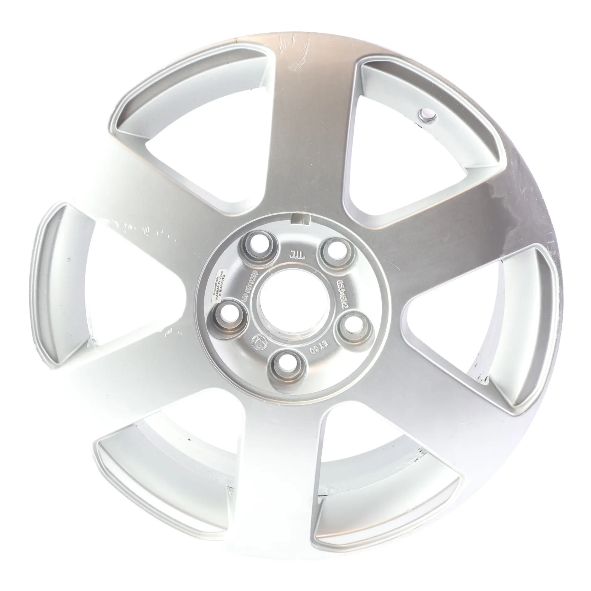 Skoda Octavia II Srebrna Felga Aluminiowa 6,5J 16" ET:50 1Z0601025B
