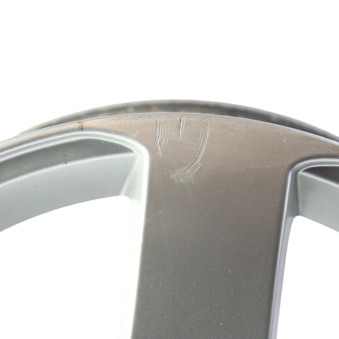 Skoda Octavia II Silver Alloy Wheel Rim 6,5J 16" ET:50 1Z0601025B - SKU 1Z0601025B-1 - Part number 1Z0601025B-1