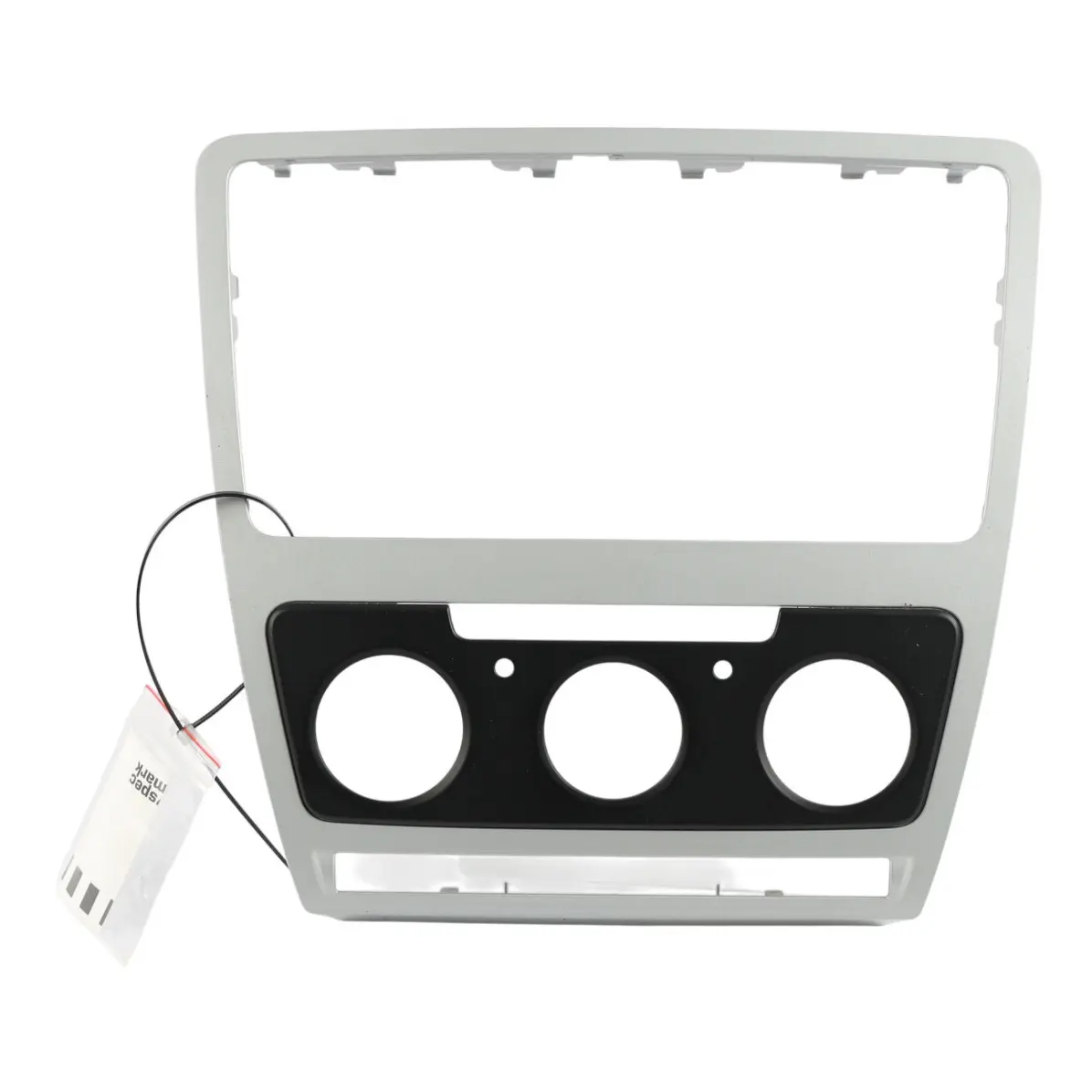 Skoda Octavia Mk2 Dashboard Trim Cover Surround Silver Black 1Z0858069BD