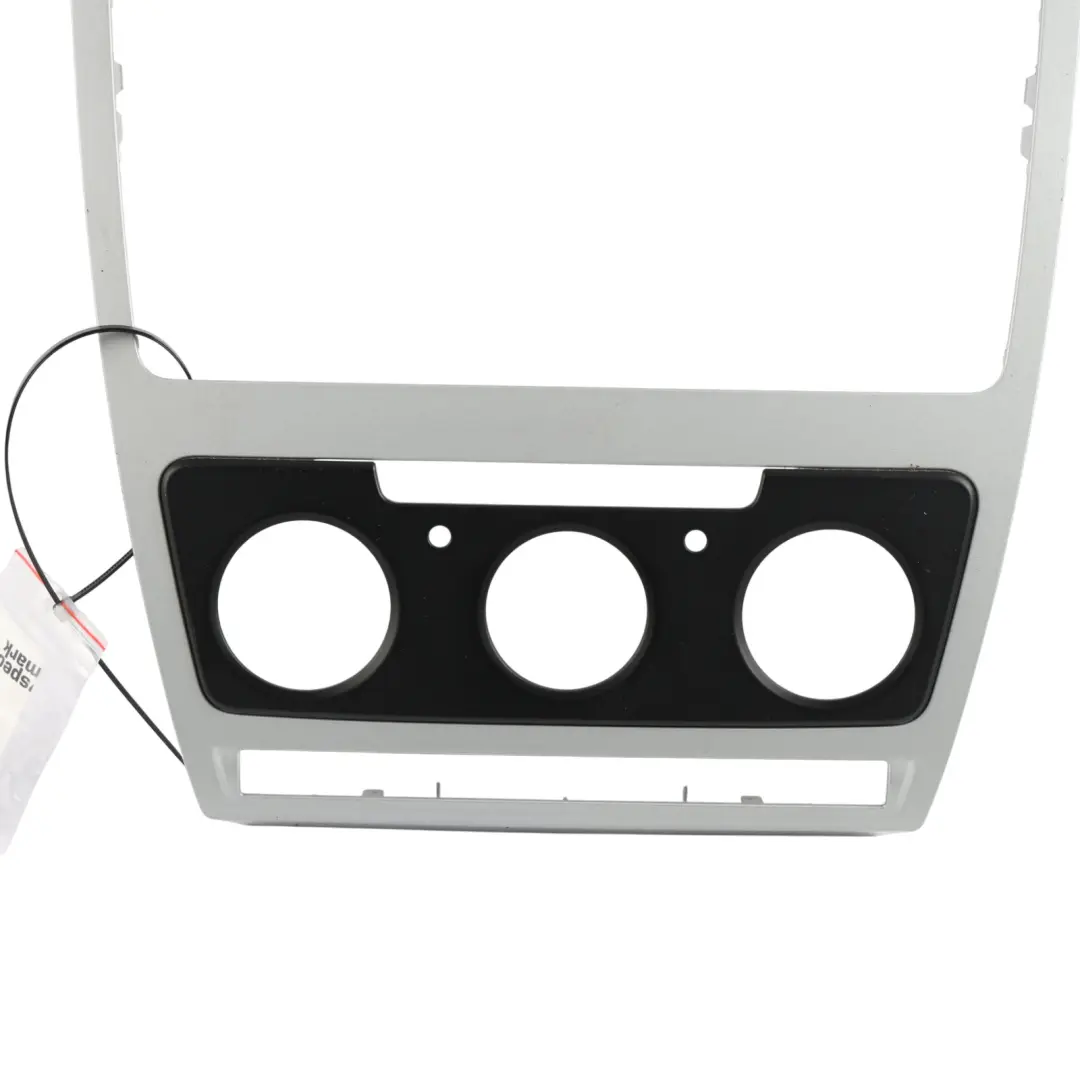 Skoda Octavia Mk2 Dashboard Trim Cover Surround Silver Black - SKU 1Z0858069BD - Part number 1Z0858069BD