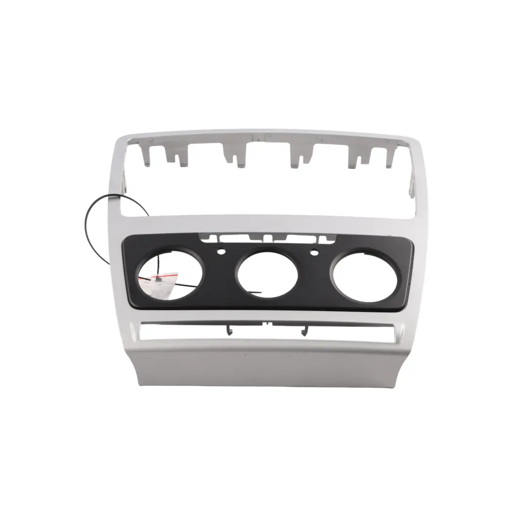 Mk2 Dashboard Trim Cover Surround Silver Black to Skoda Octavia with Part number 1Z0858069BD Skoda Octavia Mk2 Dashboard Trim Cover Surround Silver Black - SKU 1Z0858069BD - Part number 1Z0858069BD