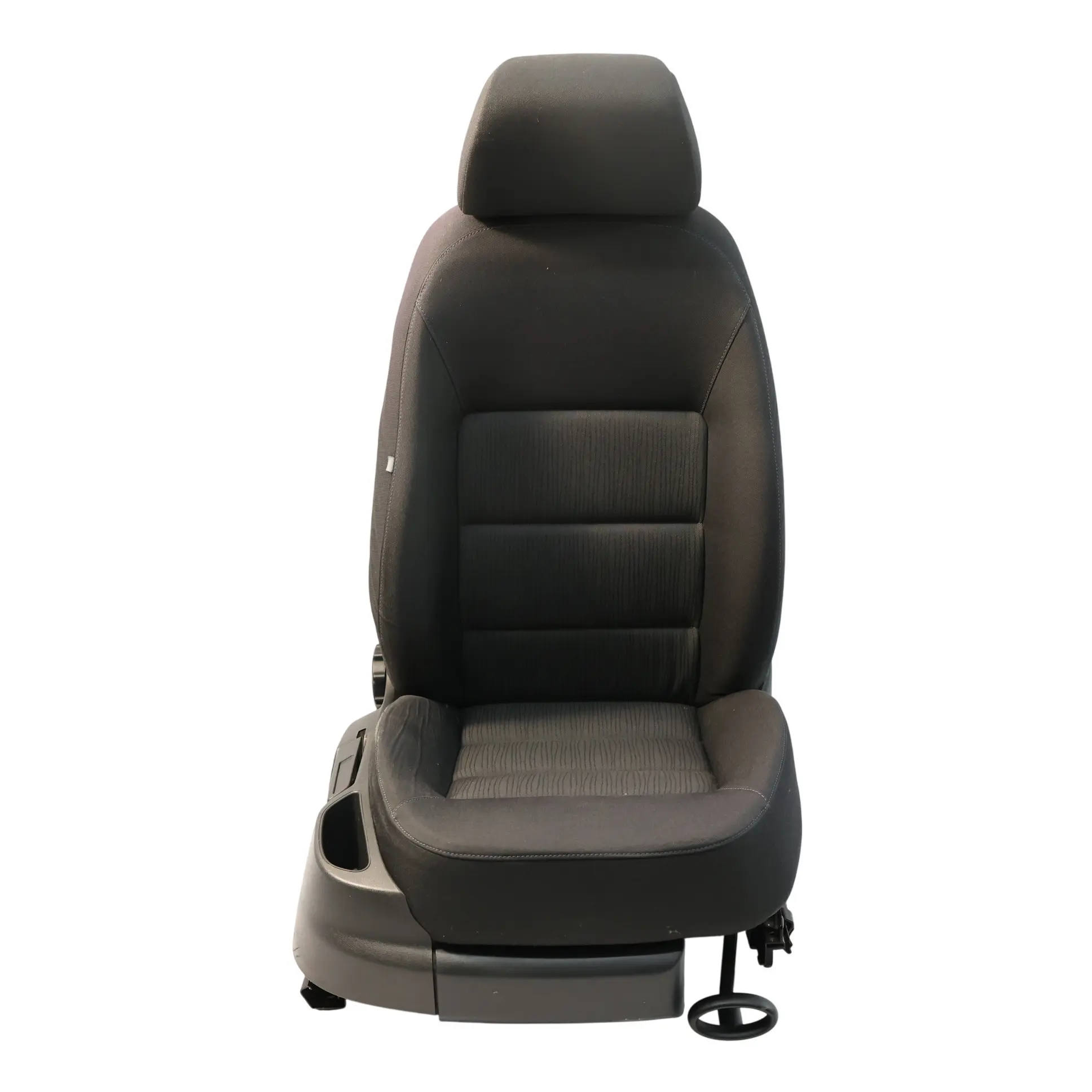 Skoda Octavia 1Z Mk2 Seat Front Right O/S Interior Lumbar Elegance Fabric Onyx