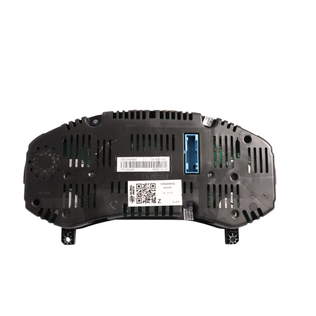 1Z Instrument Cluster Speedometer Petrol Automatic to Skoda Octavia RS with Part number 1Z0920903Q Skoda Octavia RS 1Z Instrument Cluster Speedometer Petrol Automatic - SKU 1Z0920903Q - Part number 1Z0920903Q