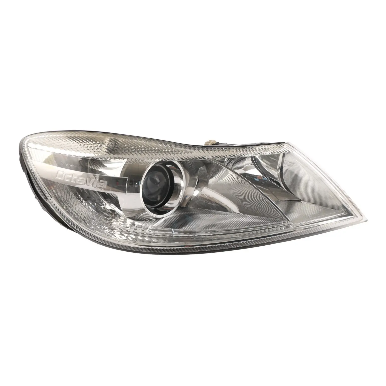 Skoda Octavia Mk2 Front Headlight Headlamp Light Lamp Right O/S 1Z2941018P