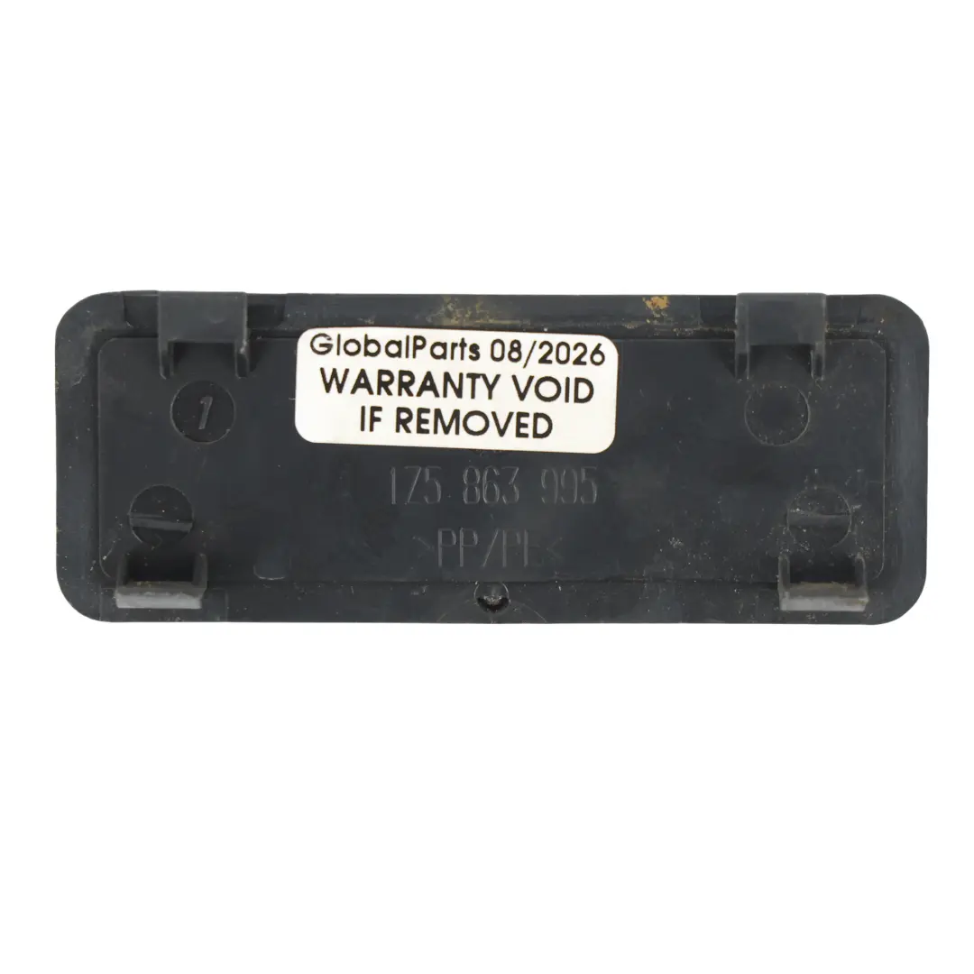Skoda Octavia Mk2 Floor Blank Trim Cover Panel Black - SKU 1Z5863995 - Part number 1Z5863995