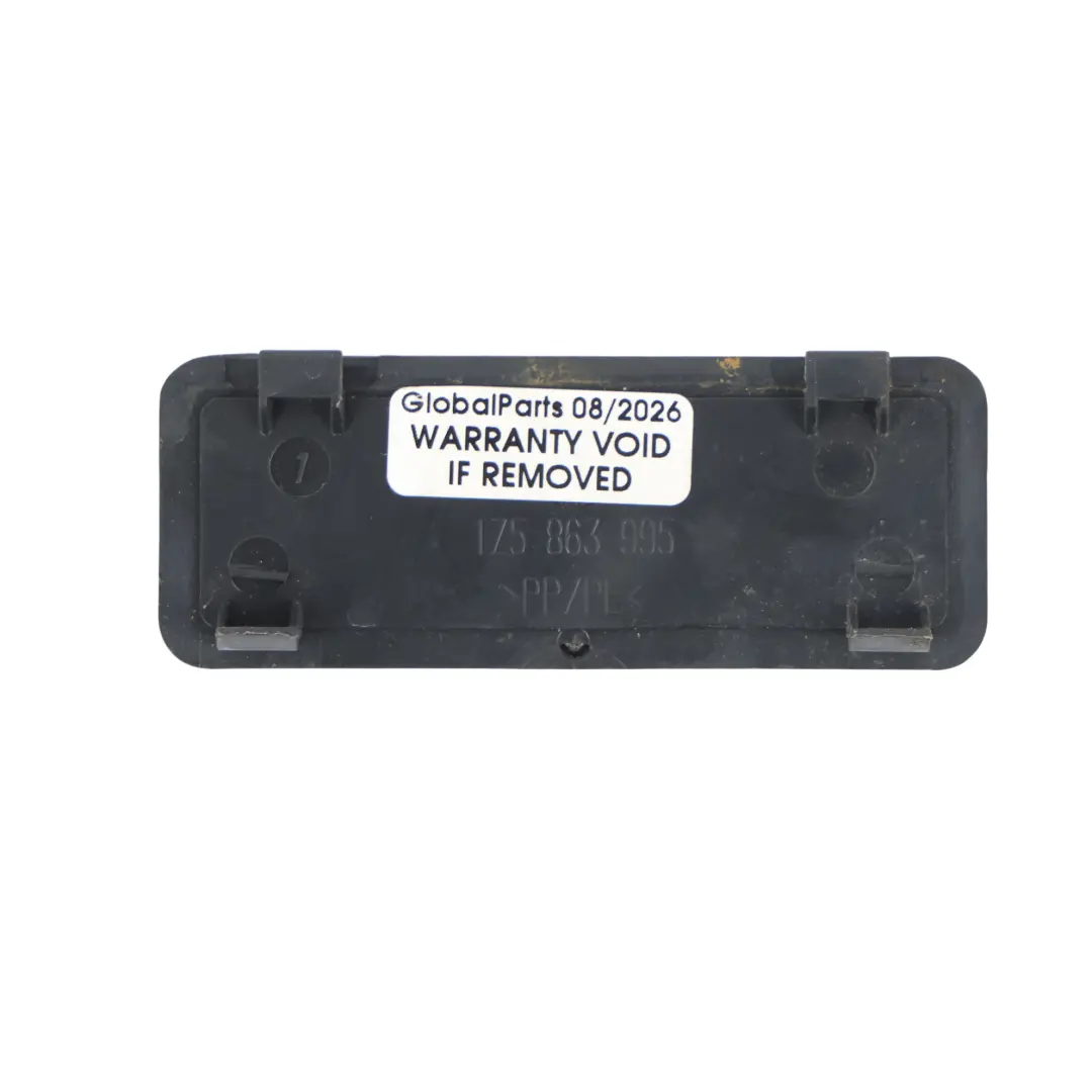 Skoda Octavia MK2 Panel Cubierta Piso Negro - SKU 1Z5863995 - Número de pieza 1Z5863995