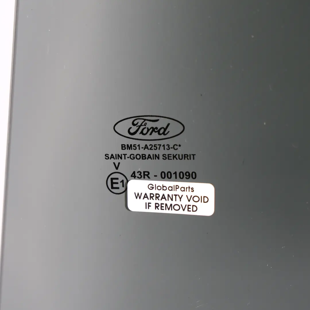 Mk3 5Dr Door Window Glass Tinted Rear Left N/S BM51-A25713-C to Ford Focus with Part number 2011329 Ford Focus Mk3 5Dr Door Window Glass Tinted Rear Left N/S BM51-A25713-C - SKU 2011329 - Part number 2011329
