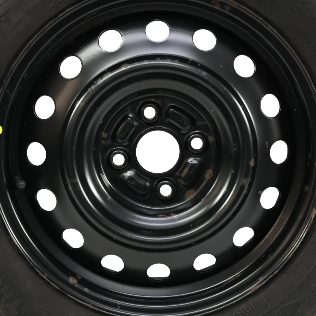 Toyota Corolla E12 Black Steel Wheel Rim Tyre 15" ET:45 6.5J 195/60 - SKU 2150649-1 - Part number 2150649