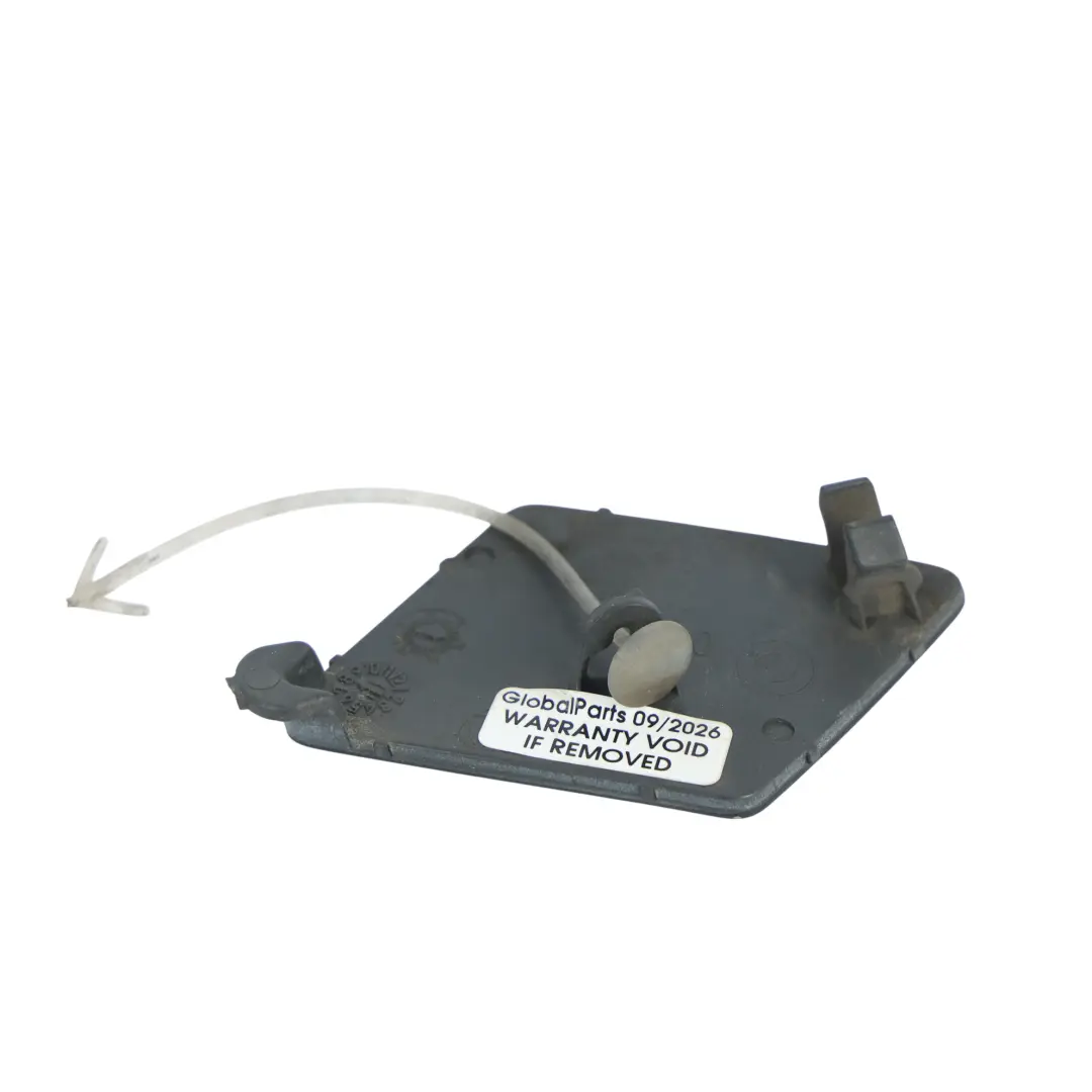 BMW F10 F11 Copertura Gancio Traino Paraurti Anteriore Grigio B90 - SKU 2182402-SBR - Numero di parte 2182402