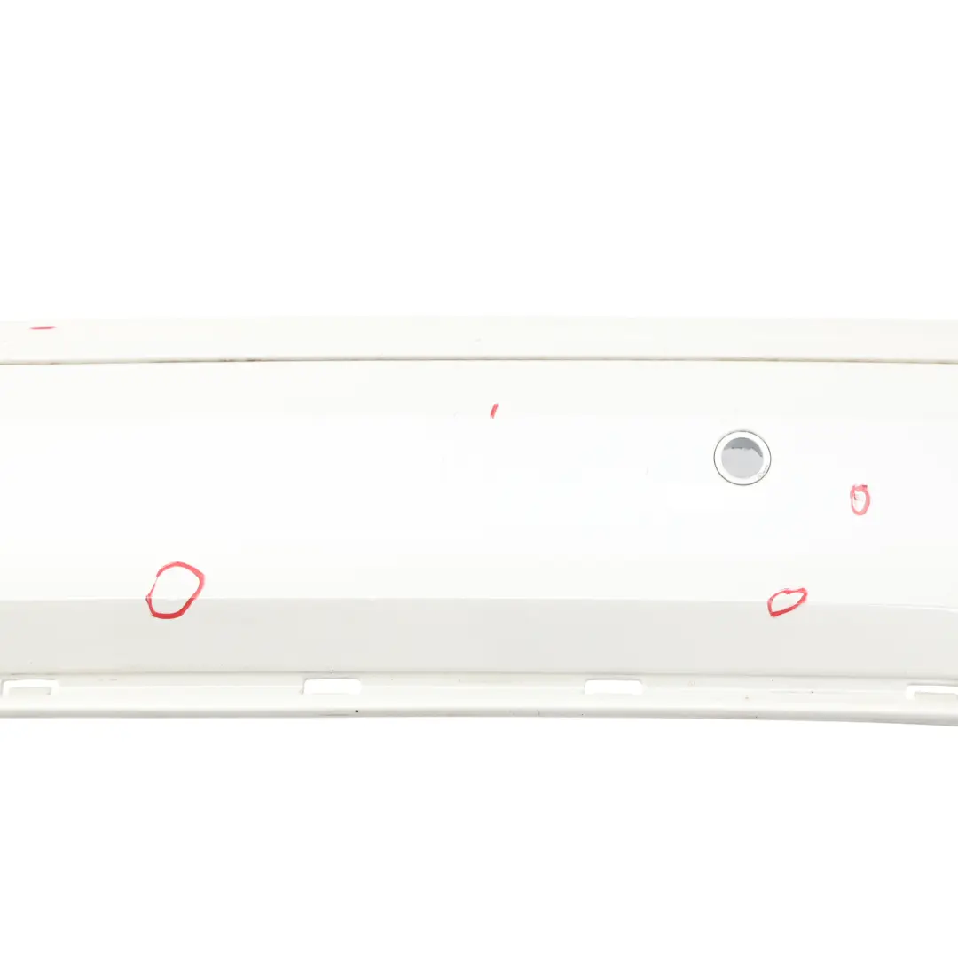 Bumper M Sport Trim Panel PDC Alpinweiss White - 300 to BMW X1 E84 Rear with Part number 2212611 BMW X1 E84 Rear Bumper M Sport Trim Panel PDC Alpinweiss White - 300 - SKU 2212611-AW1 - Part number 2212611