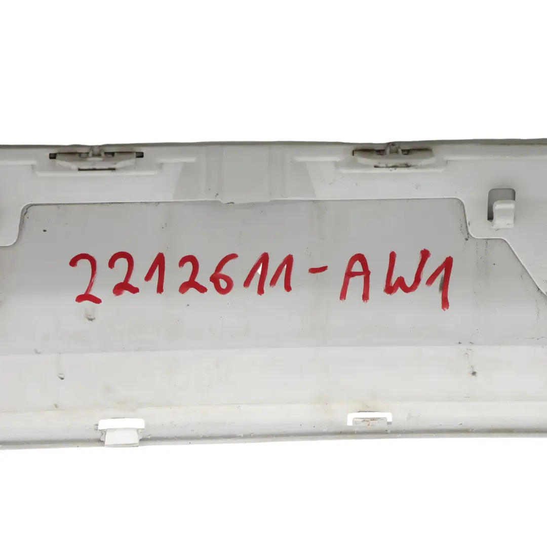 BMW X1 E84 Rear Bumper M Sport Trim Panel PDC Alpinweiss White - 300 - SKU 2212611-AW1 - Part number 2212611