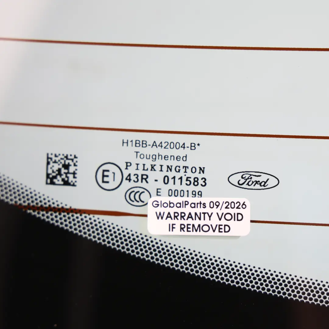 Ford Fiesta Mk8 Rear Tailgate Bootlid Panel With Glass H1BB-A42004-BG - SKU 2269081 - Part number 2269081