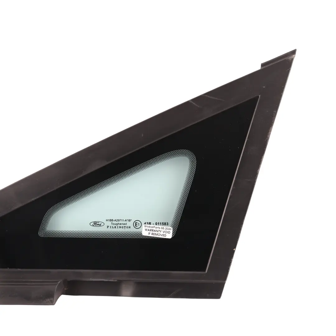 Ford Fiesta MK8 Vetro Finestrino Quarto Anteriore Sinistro H1BB-A29711-A - SKU 2275957 - Numero di parte 2275957