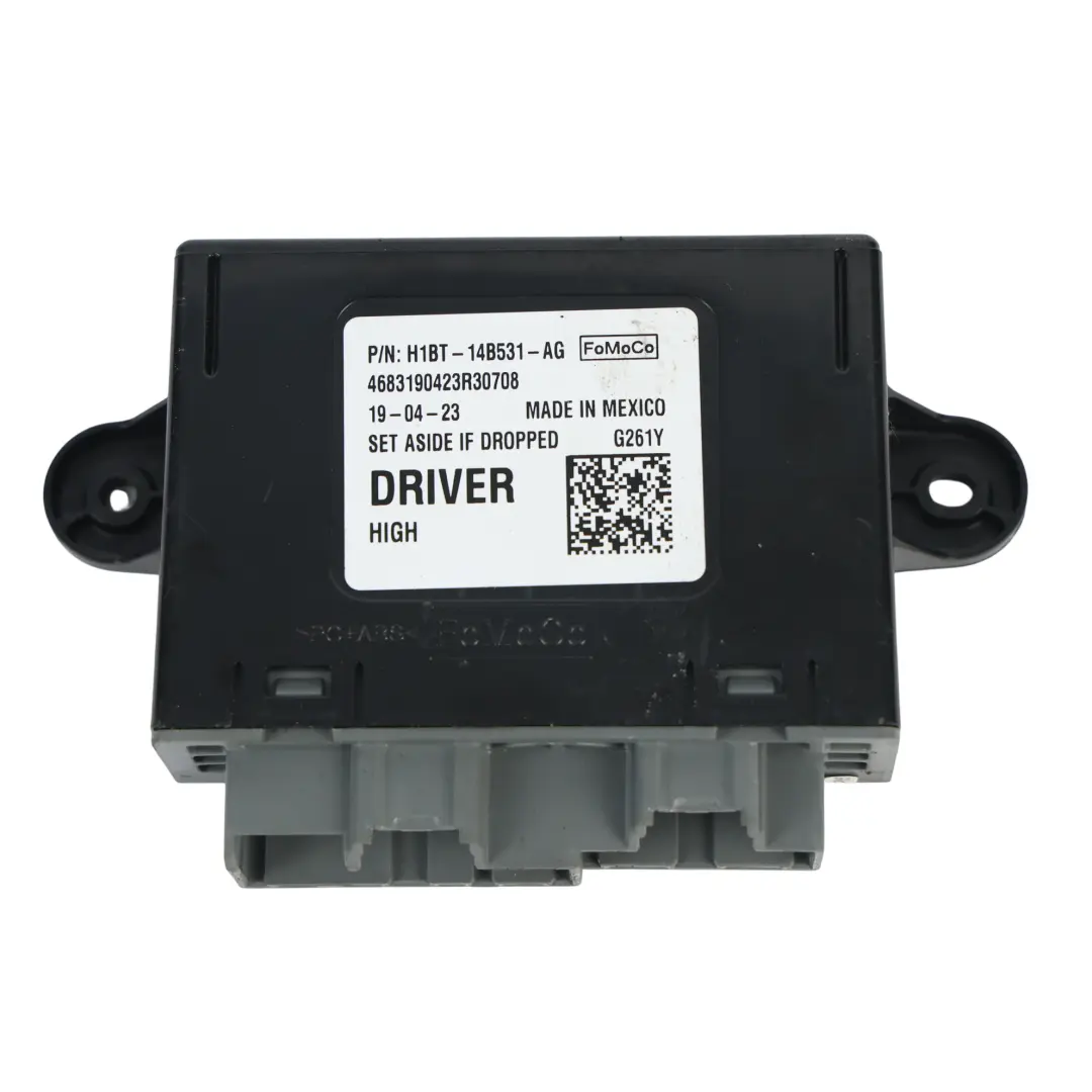 St-3 Mk8 CU Front Door Control Unit Driver Side ECU H1BT14B531AG to Ford Fiesta with Part number 2282845 Ford Fiesta St-3 Mk8 CU Front Door Control Unit Driver Side ECU H1BT14B531AG - SKU 2282845 - Part number 2282845