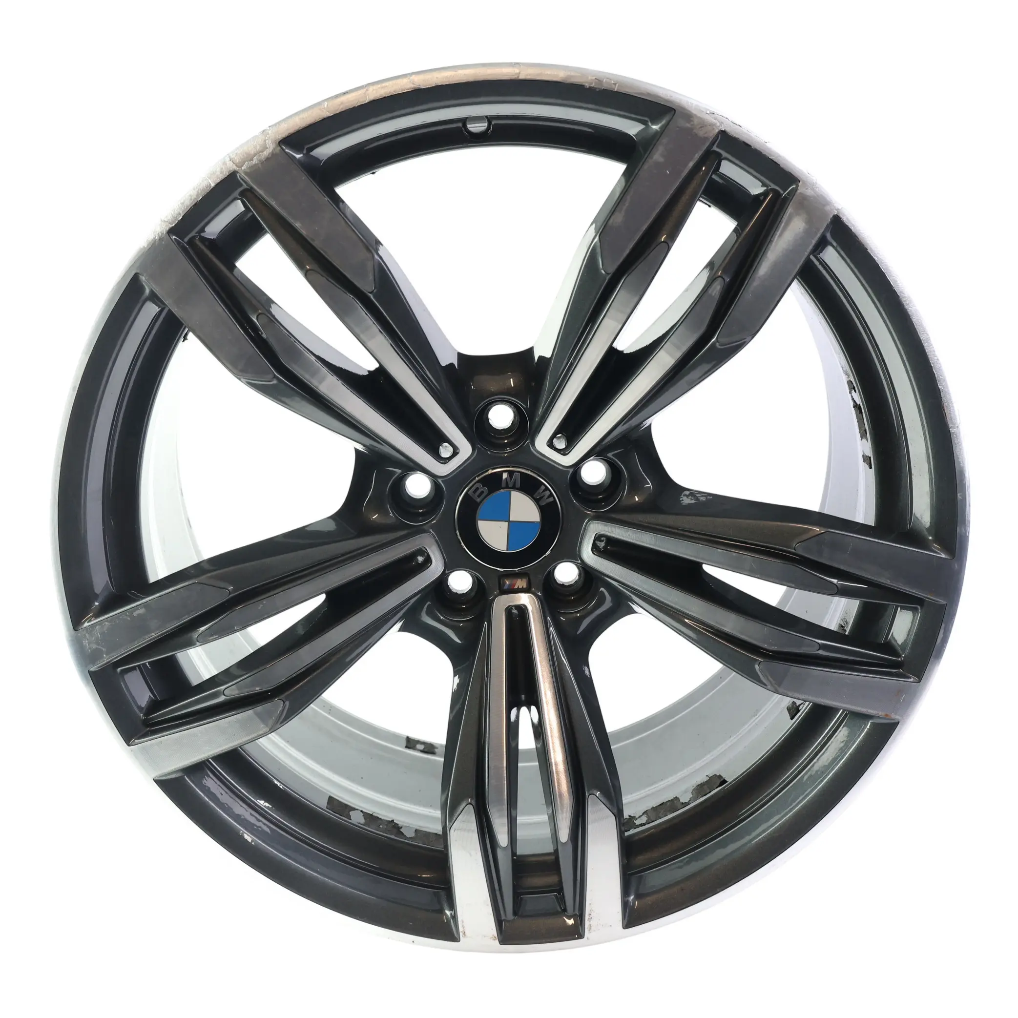 BMW F06 F12 F13 Alloy Wheel Rim Grey 20" 9,5J ET:31 M Double Spoke 2284450
