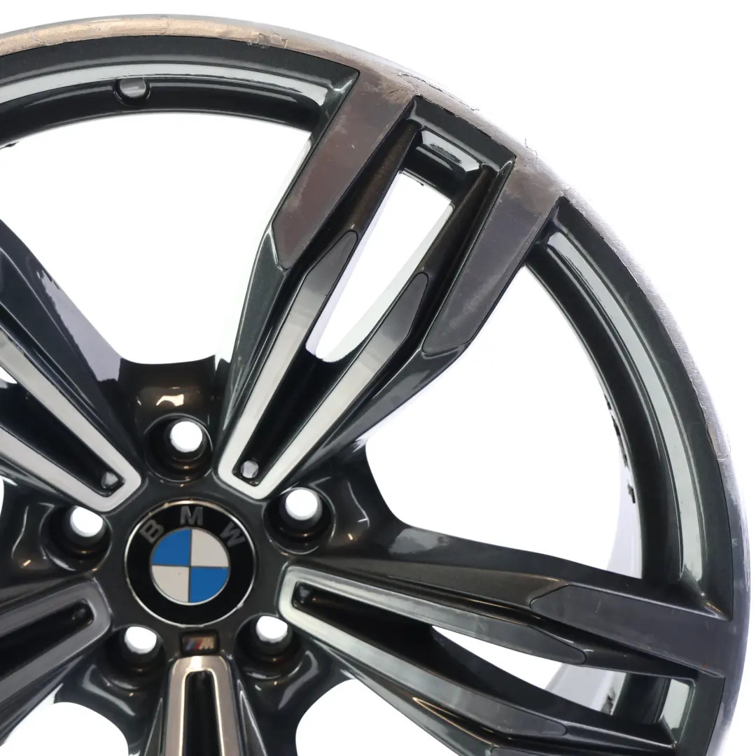 BMW F06 F12 F13 Alloy Wheel Rim Grey 20" 9,5J ET:31 M Double Spoke 2284450 - SKU 2284450-1 - Part number 2284250