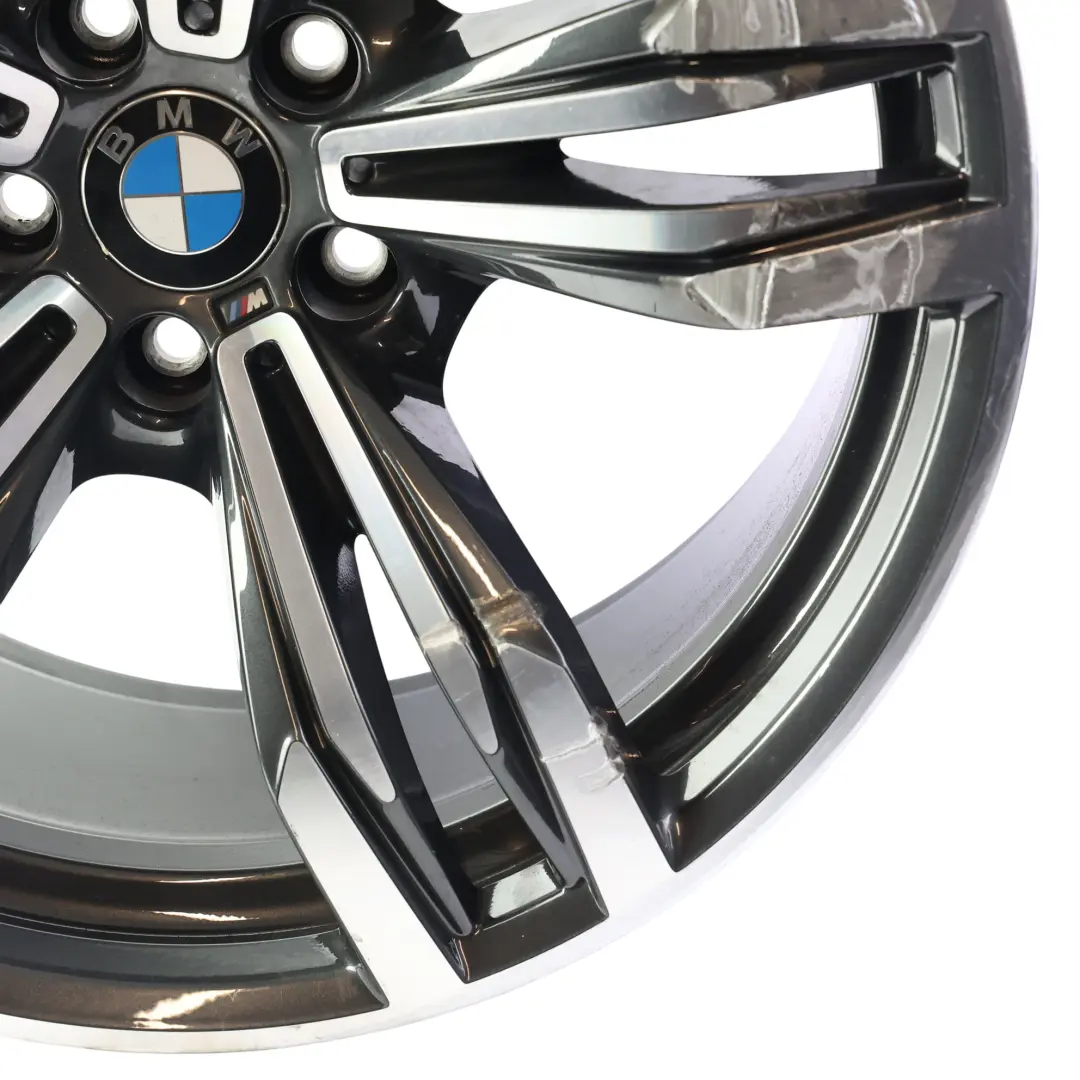 Alloy Wheel Rim Grey 19" 20J ET:34 M Double Spoke to BMW F10 M5 with Part number 2284251 BMW F10 M5 Alloy Wheel Rim Grey 19" 20J ET:34 M Double Spoke - SKU 2284251-1 - Part number 2284251