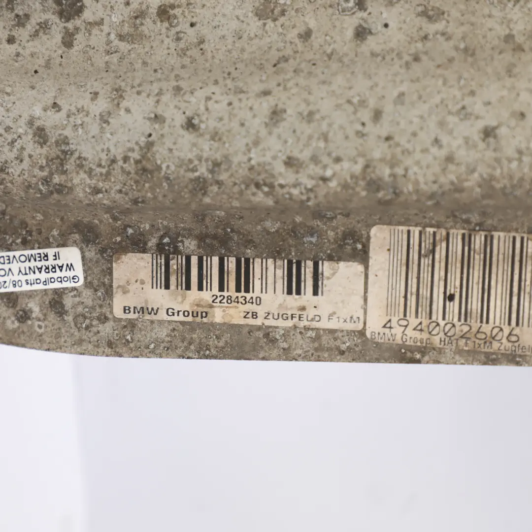 BMW F12 F12 LCI Rear Axle Carrier Subframe Reinforcement Plate - SKU 2284340 - Part number 2284340