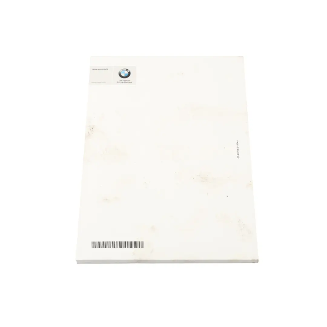 BMW F10 F20 F21 F30 F31 Handbuch Leder Hülle Etui Aufbewahrung Mappe - SKU 2285793-3 - Teilenummer 2285793