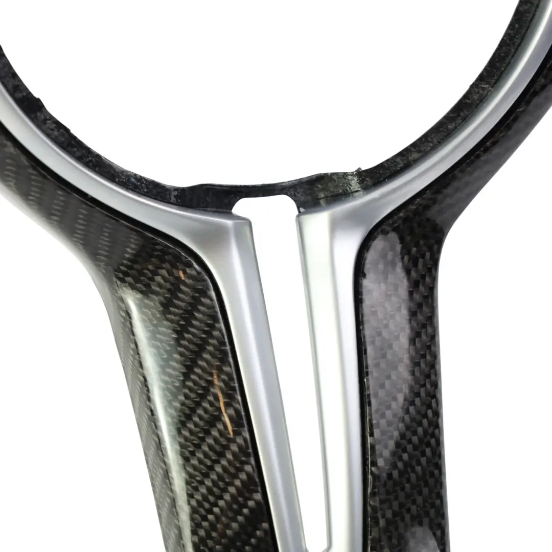 F84 M4 M Performance Steering Wheel Frame Trim Cover Carbon to BMW F80 M3 with Part number 2345203 BMW F80 M3 F84 M4 M Performance Steering Wheel Frame Trim Cover Carbon - SKU 2345203-1 - Part number 2345203