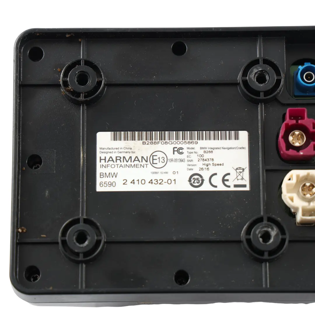 BMW F22 Centralina Navigazione ECU ECE - SKU 2410432 - Numero di parte 2410432