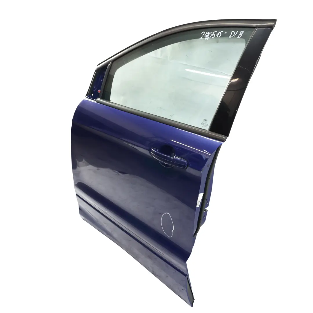 Mk2 C520 Front Door Left N/S Deep Impact Blue Metallic - J4 to Ford Kuga with Part number 2420515 Ford Kuga Mk2 C520 Front Door Left N/S Deep Impact Blue Metallic - J4 - SKU 2420515-DIB - Part number 2420515