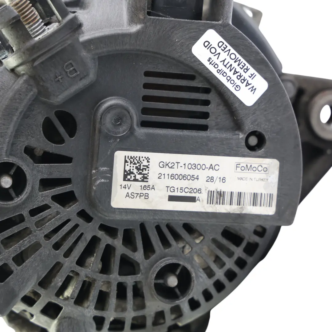 Mk8 Lichtmaschine Generator 14V 2.0 Diesel GK2T-10300-AF für Ford Transit mit Teilenummer 2451723 Ford Transit Mk8 Lichtmaschine Generator 14V 2.0 Diesel GK2T-10300-AF - SKU 2451723 - Teilenummer 2451723