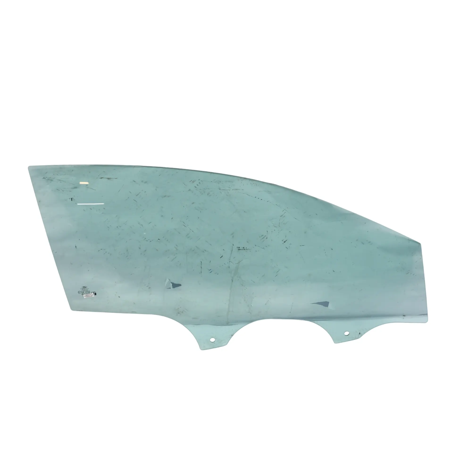 Ford Fiesta Mk8 Door Window Glass Front Right O/S AS2 Green H1BB-B21410-A
