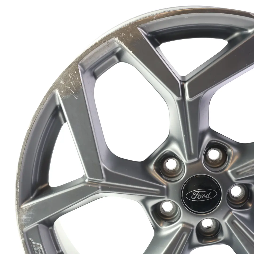Ford Puma ST Alloy Wheel Rim Grey 19" 8J ET:47.5 Diamond Cut Spoke M1TJ-1007-AB - SKU 2475661-1 - Part number 2475661