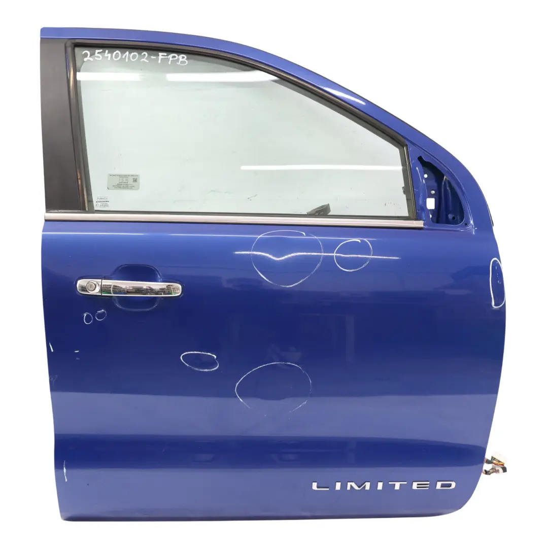 Ford Ranger Mk6 Porte Avant Droite Bleu Ford Performance - SKU 2540102-FPB - Numéro de pièce 2540102