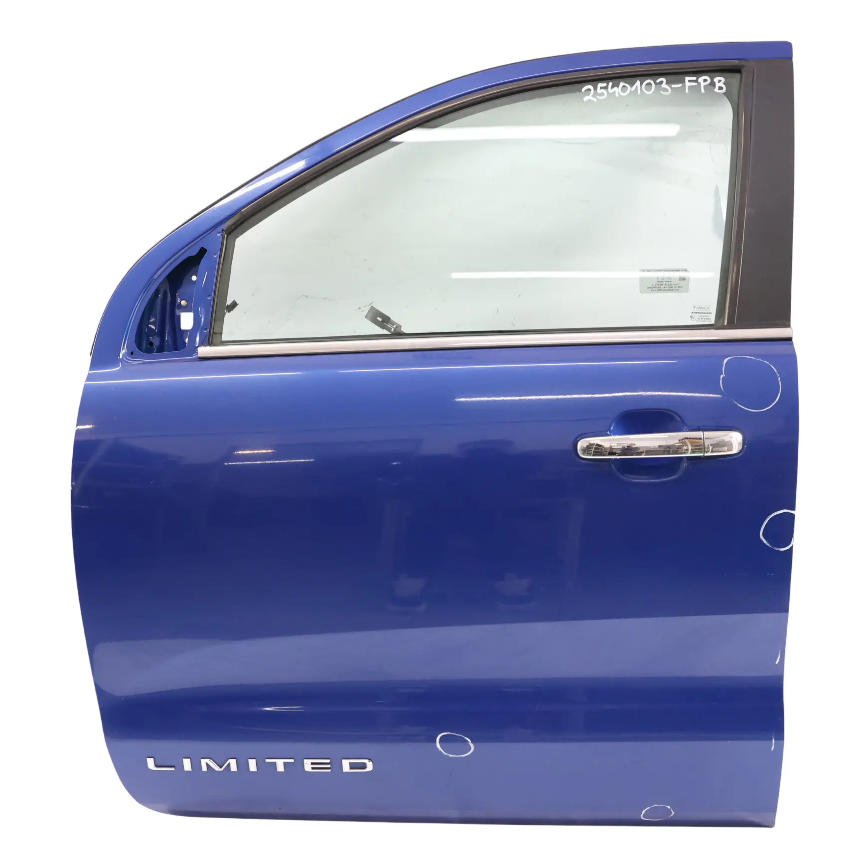 Ford Ranger Mk6 Puerta Delantera Izquierda Azul Ford Performance 2540103