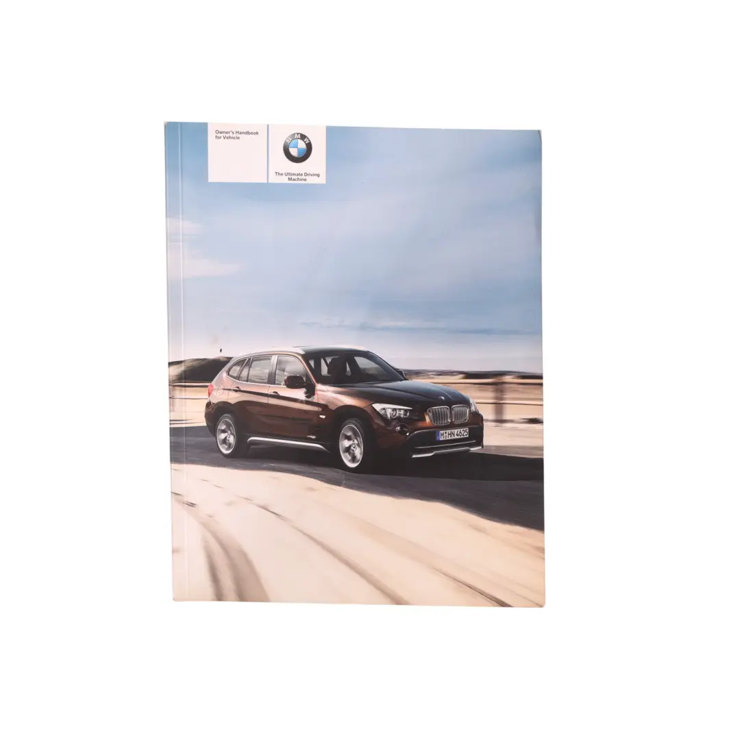 BMW X1 E84 Owner's Handbook Book Booklet Instructions Manual Case Wallet - SKU 2605891 - Part number 2605891