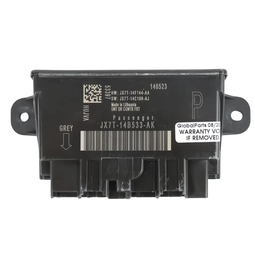 Ford Kuga C482 Door Control Module Front Passenger Side JX7T-14B533-AK - SKU 2613361 - Part number 2613361