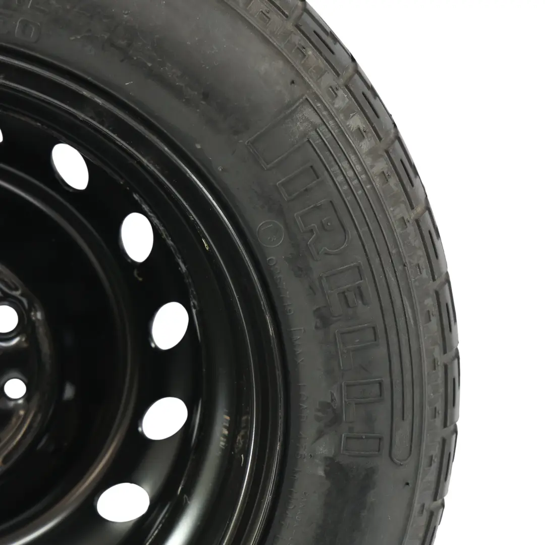 Pirelli Spare Tyre Space Saver Wheel S135/80 B13 ET:33 to Fiat Panda with Part number 2709 Fiat Panda Pirelli Spare Tyre Space Saver Wheel S135/80 B13 ET:33 - SKU 2709 - Part number 2709