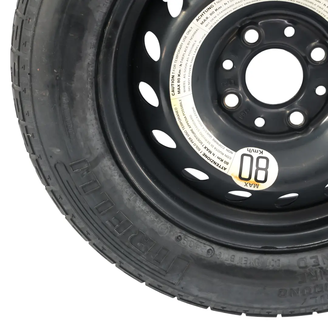 Fiat Panda Pirelli Ersatzreifen Notrad Space Saver S135/80 B13 ET:33 - SKU 2709 - Teilenummer 2709