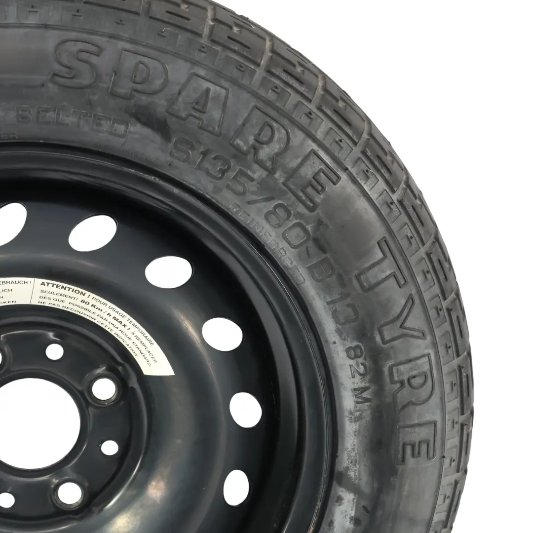 Fiat Panda Pirelli Rueda de Repuesto Temporal S135/80 B13 ET:33 - SKU 2709 - Número de pieza 2709
