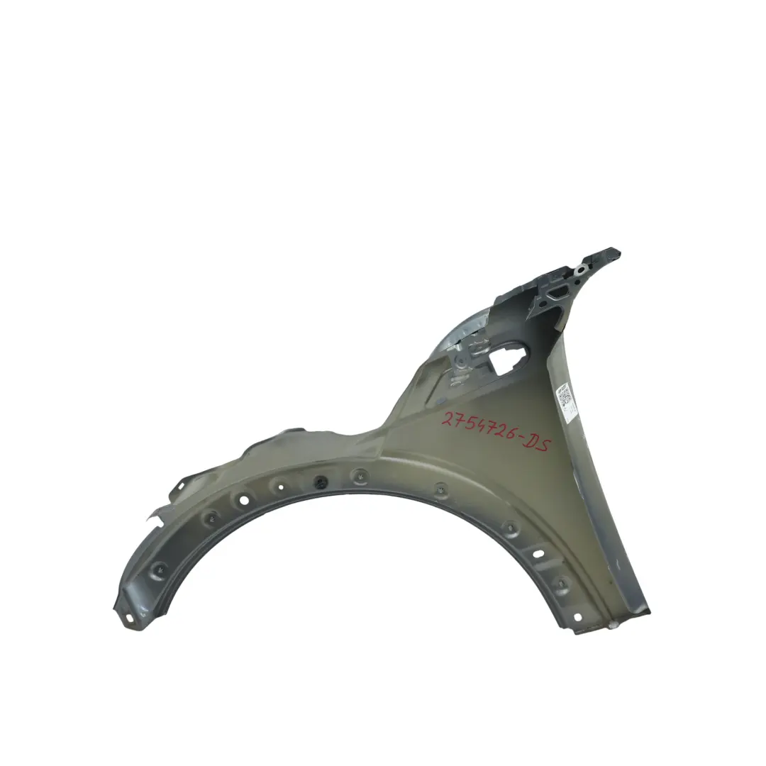 BMW Mini R55 R56 R57 R58 Seitenwand Vorne Rechts Kotflügel Dark Silver 871 - SKU 2754726-DS - Teilenummer 2754726