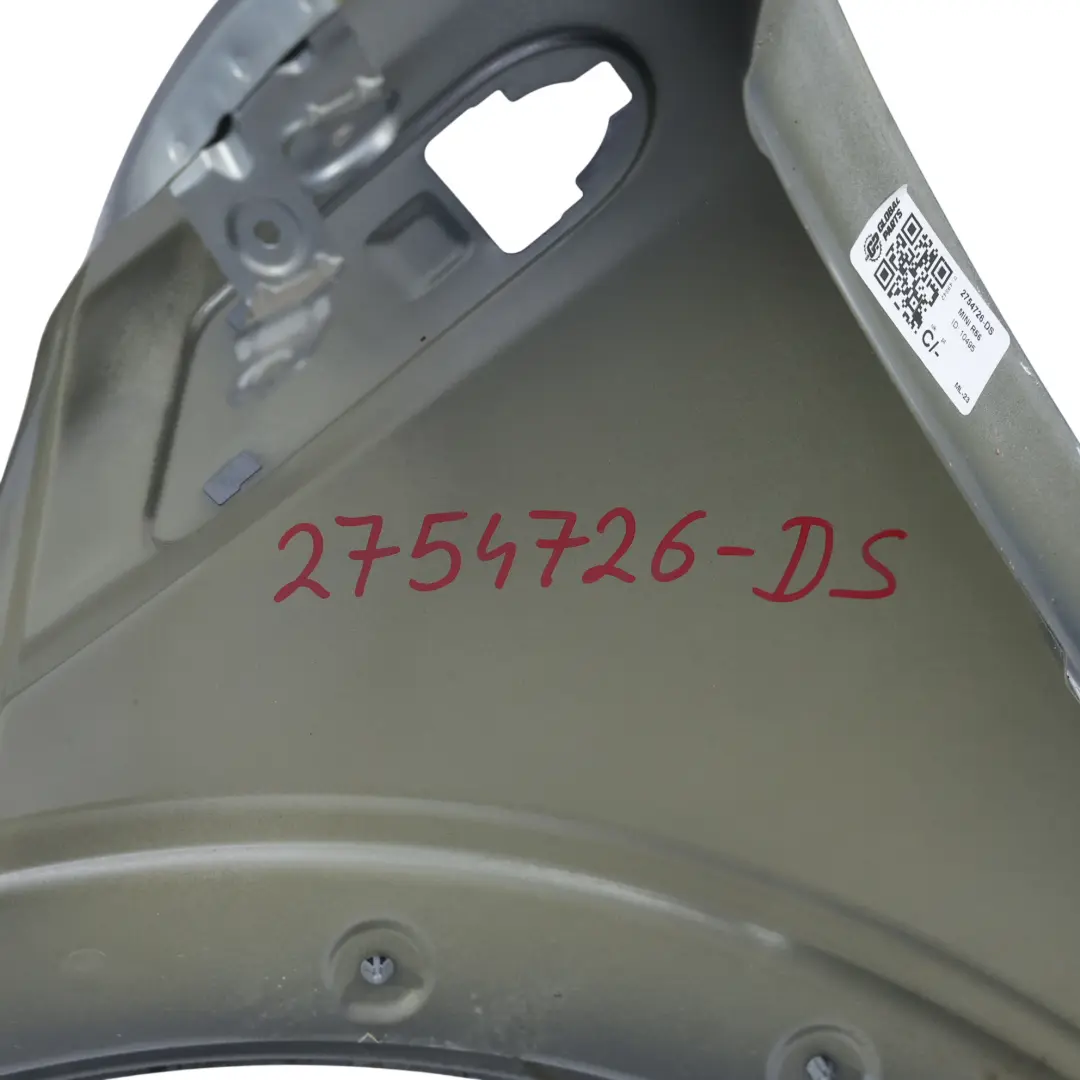 Seitenwand Vorne Rechts Kotflügel Dark Silver 871 für BMW Mini R55 R56 R57 R58 mit Teilenummer 2754726 BMW Mini R55 R56 R57 R58 Seitenwand Vorne Rechts Kotflügel Dark Silver 871 - SKU 2754726-DS - Teilenummer 2754726