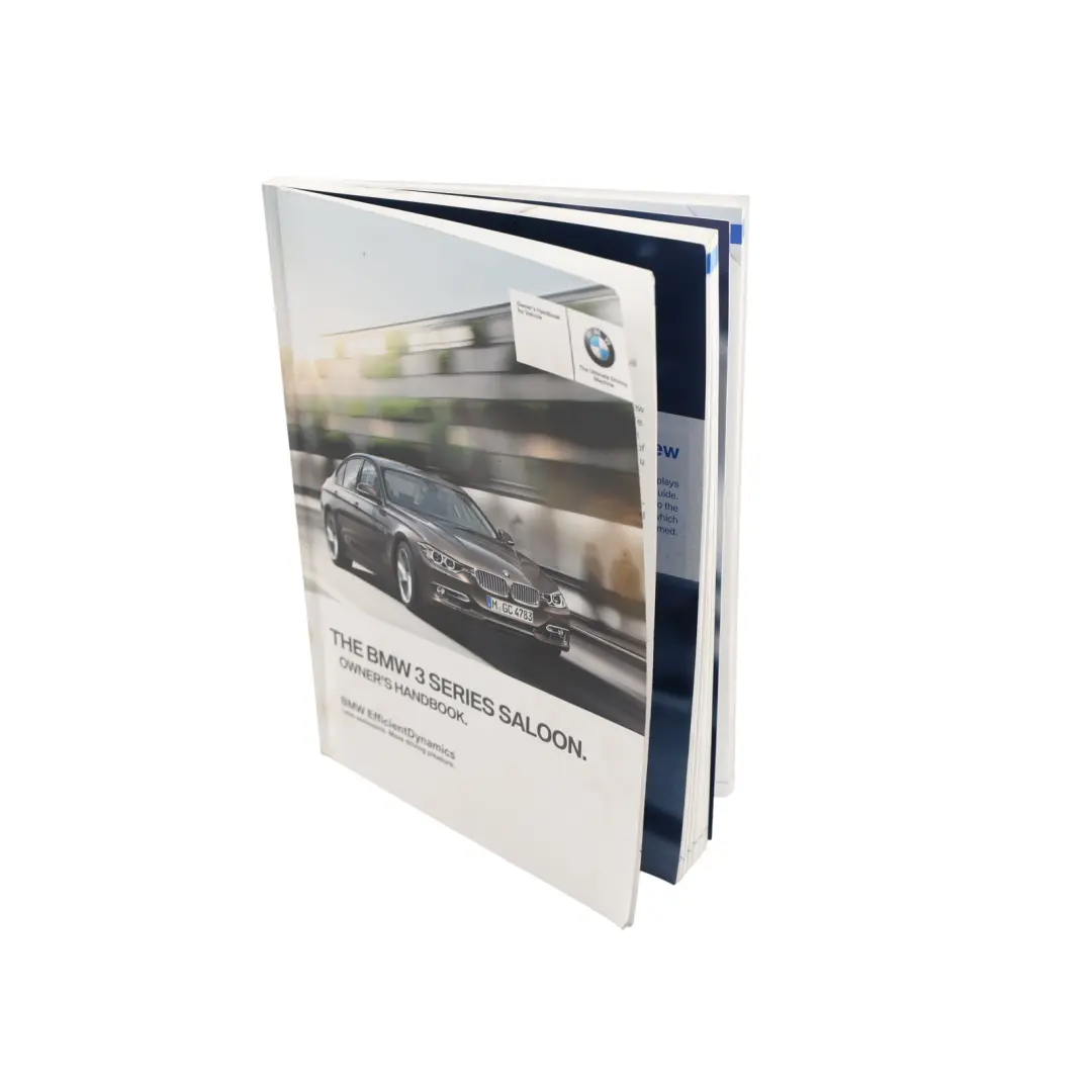 BMW F30 Saloon Service Booklet Owner's Handbook Instructions Book - SKU 2903816 - Part number 2903816