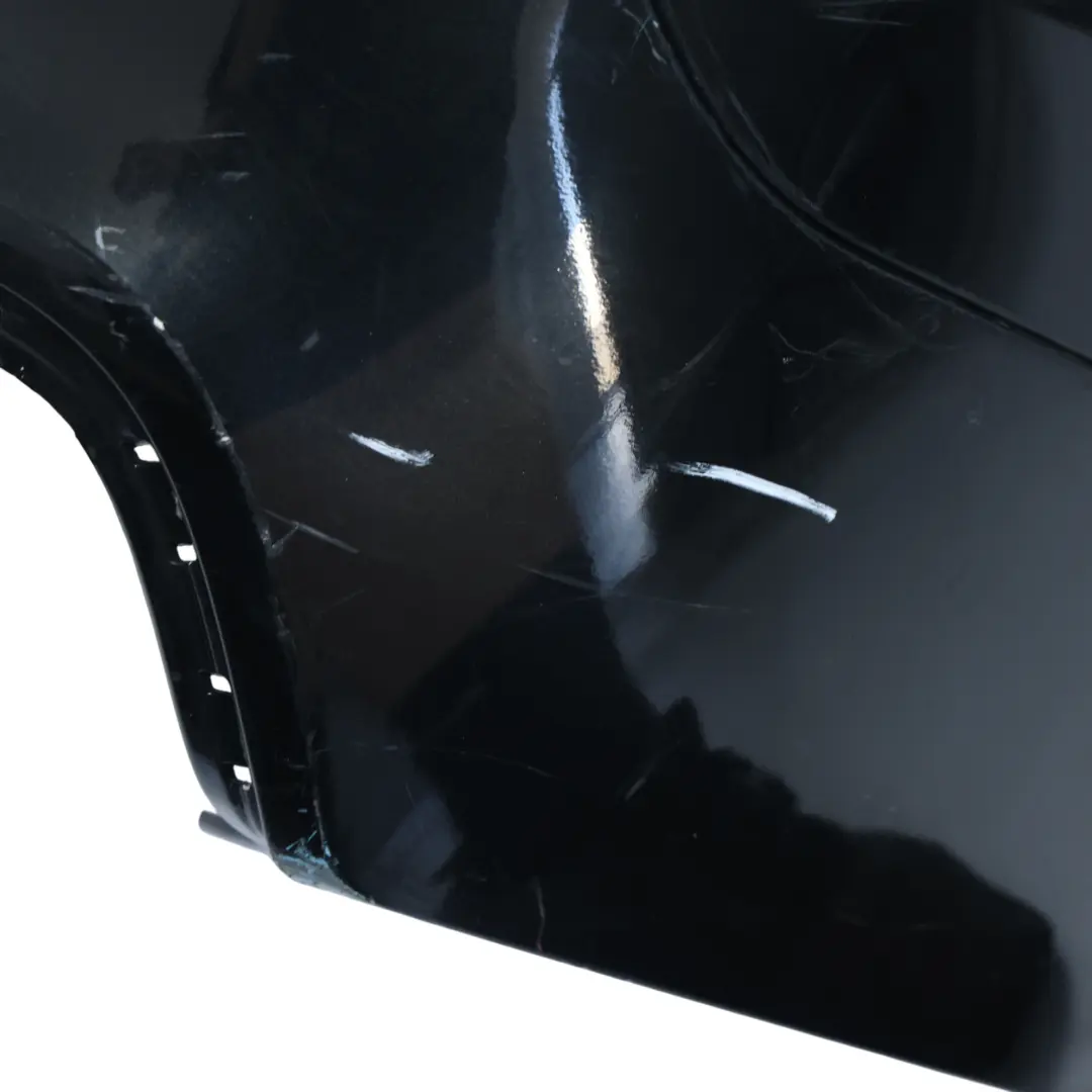 Complete Rear Bumper Trim Panel PDC Black Sapphire Metallic - 475 to BMW X1 E84 with Part number 2993568 BMW X1 E84 Complete Rear Bumper Trim Panel PDC Black Sapphire Metallic - 475 - SKU 2993568-BS - Part number 2993568