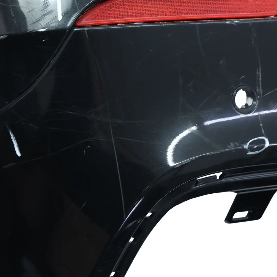 Complete Rear Bumper Trim Panel PDC Black Sapphire Metallic - 475 to BMW X1 E84 with Part number 2993568 BMW X1 E84 Complete Rear Bumper Trim Panel PDC Black Sapphire Metallic - 475 - SKU 2993568-BS - Part number 2993568